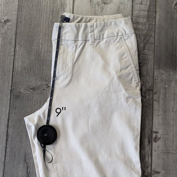 GAP, Curve Fit Flare Leg Stretch Cropped Khakis, Sz 6 - Picture 7 of 9